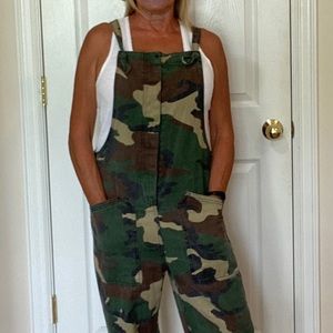 Misslook Camo overalls, size M
